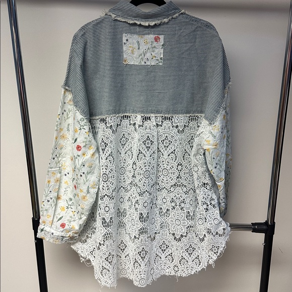 POL Blue Striped Shirt - Picture 3 of 3